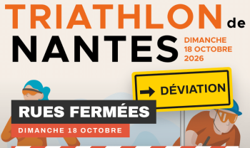 Triathlon de nantes et des Roses - Circulation